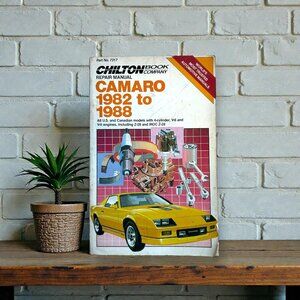 Chilton’s Chevrolet Camaro 1982 - 1988 Repair Manual #7317 Paperback